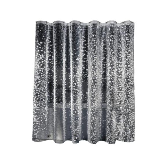 Шторка для душу та ванної кімнати з 3 магнітами-обважнювачами, колір прозоро-сірий 3D-принт Кам'янець-Подільський