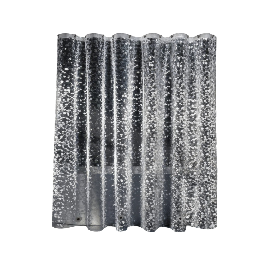 Шторка для душу та ванної кімнати з 3 магнітами-обважнювачами, колір прозоро-сірий 3D-принт Кам'янець-Подільський - фото 1