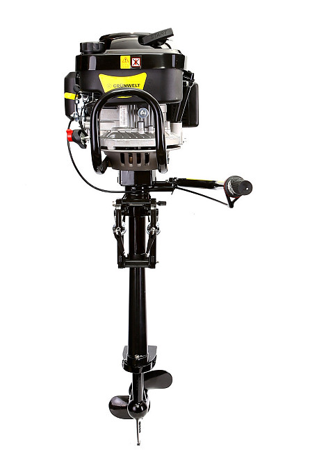 Лодочный мотор Grünwelt GW-200FC (бензин, 6,5 л.с.) Харьков - изображение 3