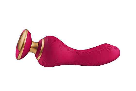 Вибратор для точки G Shunga Sanya Raspberry, гибкий ствол Sex Aura Киев