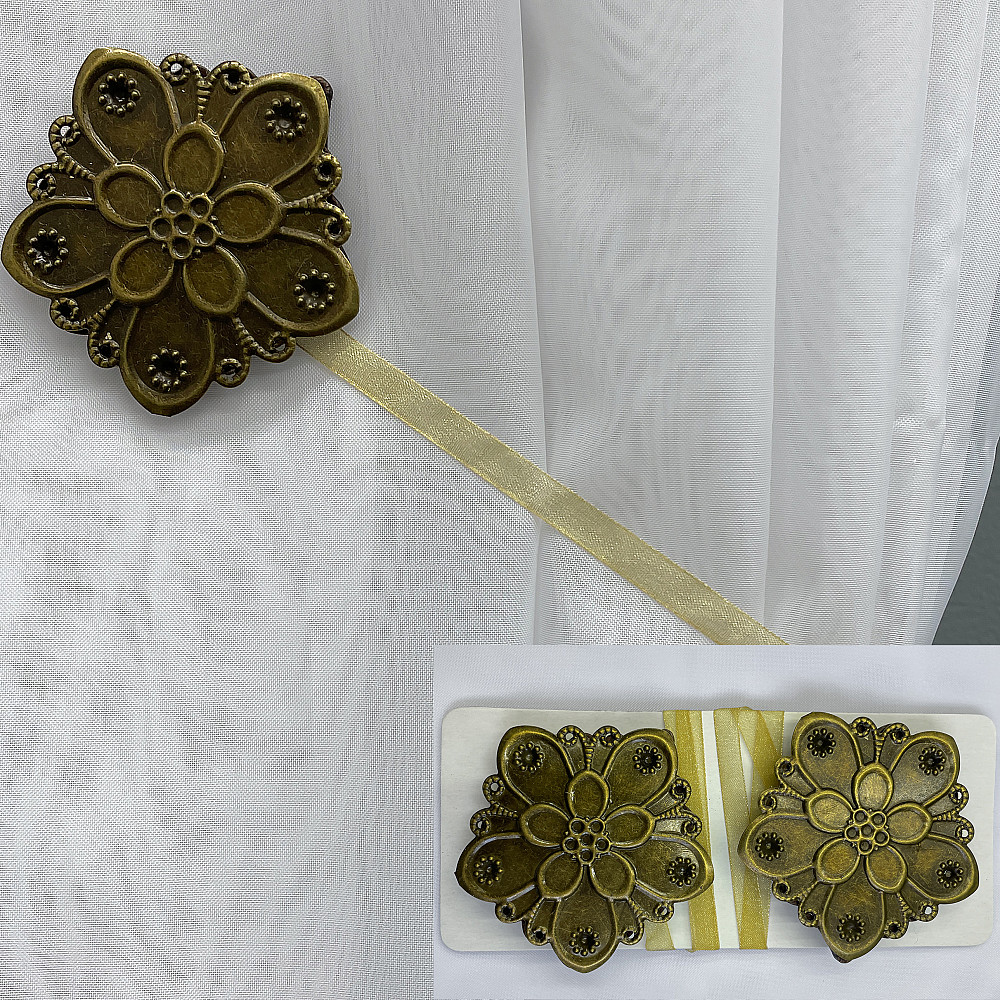 Магніти для штор і гардин Карпати набір 2 шт Бронзовий (81-144) Київ - фото 1