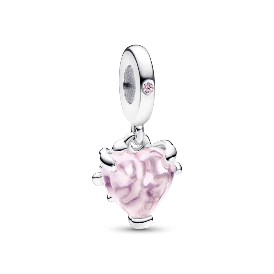 Серебряный шарм Пандора 