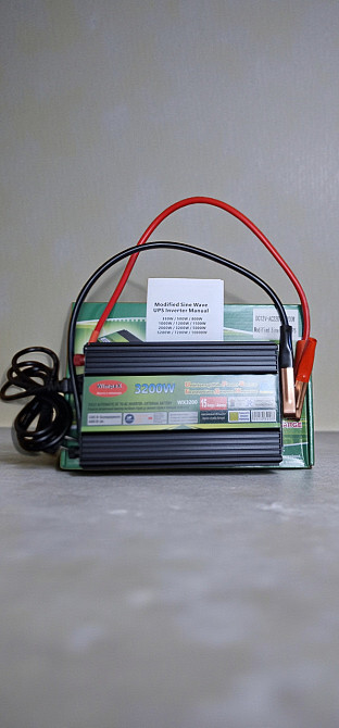 ДБЖ Перетворювач напруги автомобільний Wimpex WX 3200 USB, інвертор з UPS і зарядкою 1000Wat Одеса - фото 1