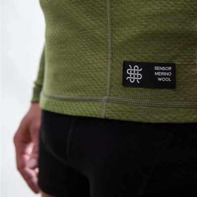 Термокофта Sensor Merino DF LS safari 17200031 M (SM11M-safari-M) Винница - изображение 5