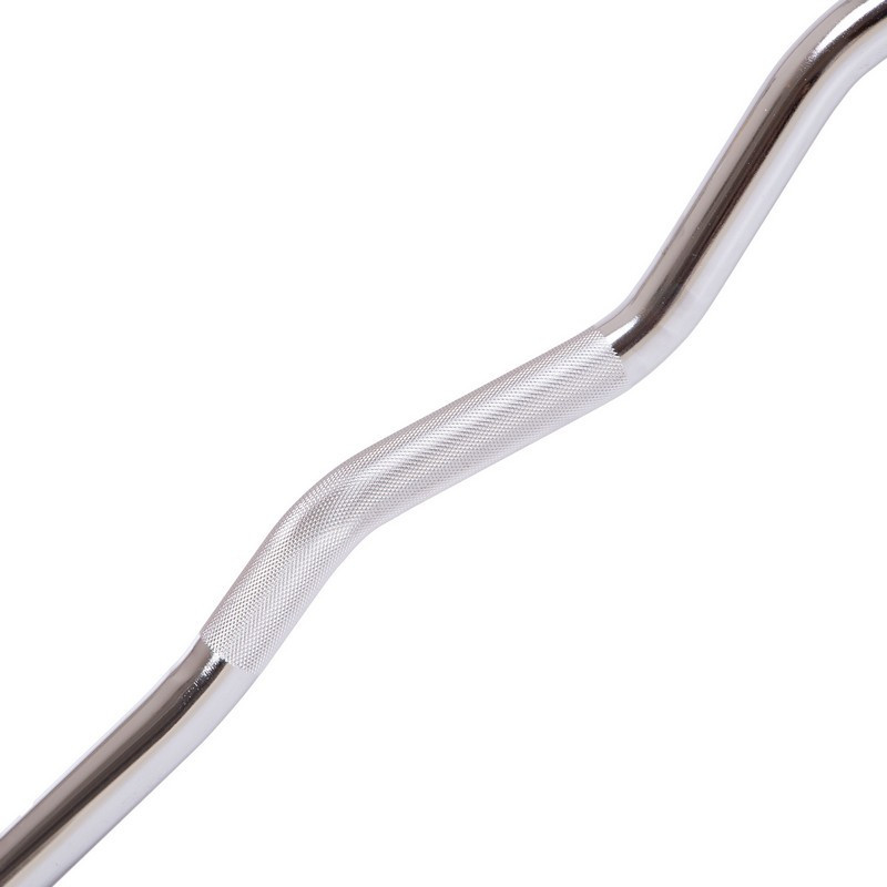 Штанга фіксована вигнута поліуретанова LI NUO 3623-15 довжина 111 см 15 кг Київ - фото 5