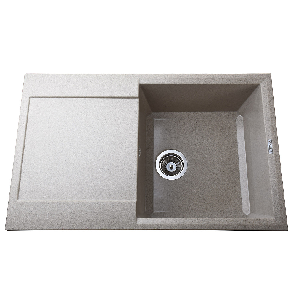 Гранітна мийка Mira KONIA бежевий 790 х 500 мм Тернополь - изображение 1