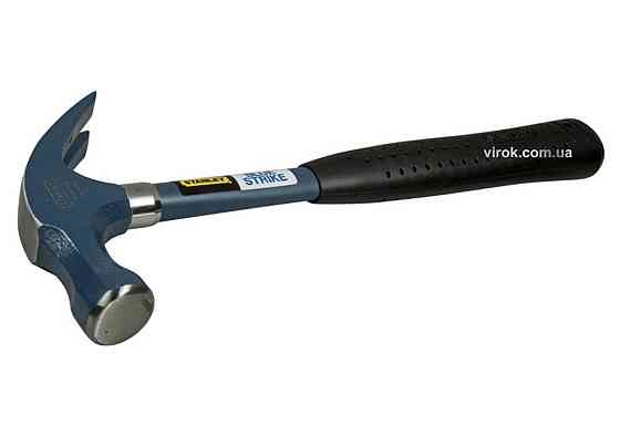 Молоток столярний STANLEY "Bluestrike Curve Claw", m=570 г, L=325 мм Одеса