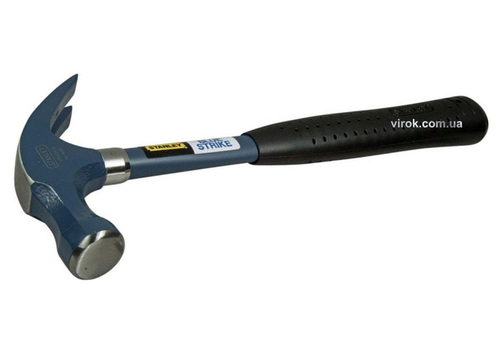 Молоток столярний STANLEY "Bluestrike Curve Claw", m=570 г, L=325 мм Одеса - фото 1