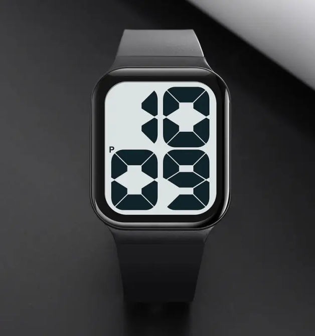 Годинник цифровий наручний Skmei 1995 (Чорний з білим) Вінниця - фото 5