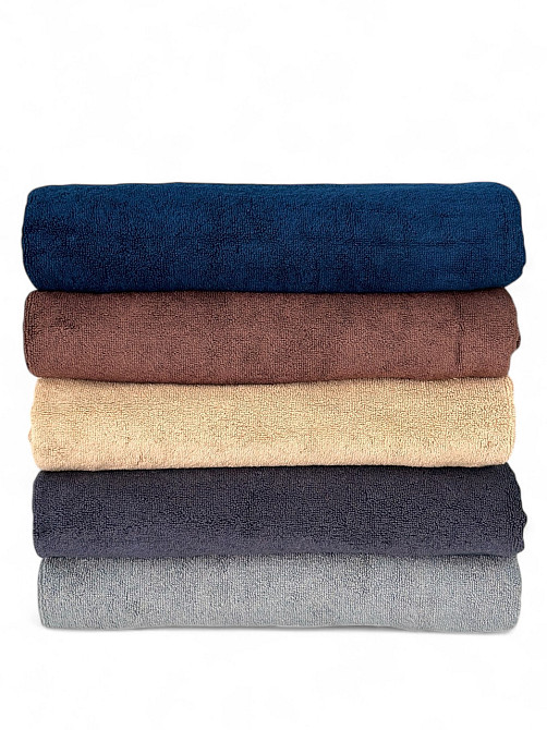 Рушник банний Ideal Textile махровий 100х150 см (56860335) Бежевий Чернівці - фото 4