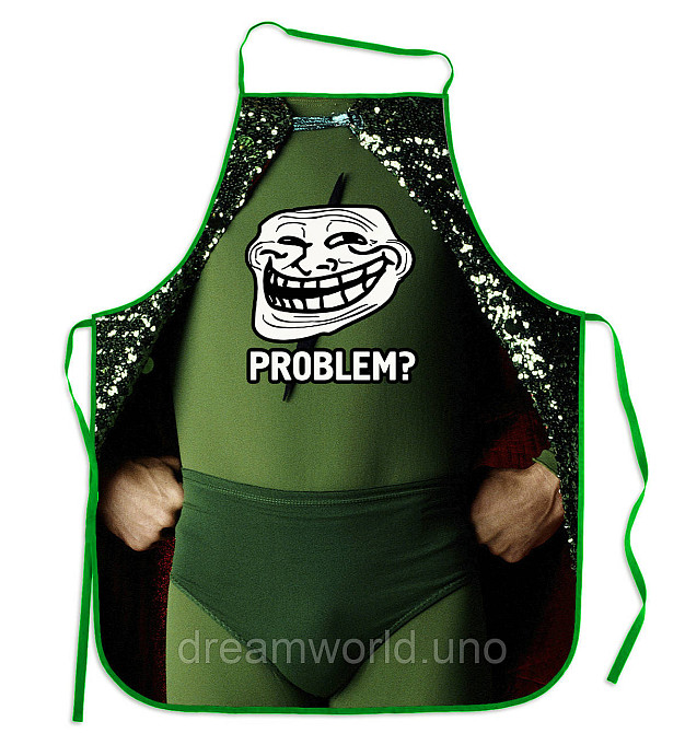 Прикольные фартуки мем PROBLEM Харьков - изображение 1