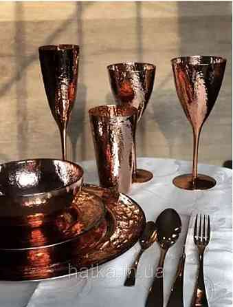 Келих "Bubble" 600 мл для вина прозорий із перламутром Київ