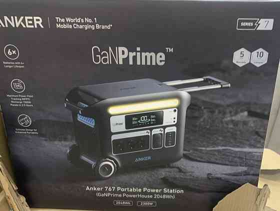 Зарядное устройство: Anker 767 Rower House 2048W 2400Wh. Киев