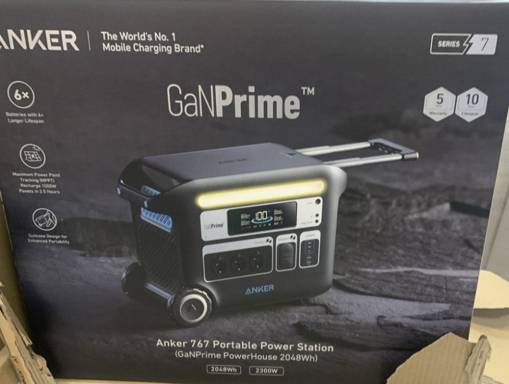 Зарядное устройство: Anker 767 Rower House 2048W 2400Wh. Киев - изображение 3