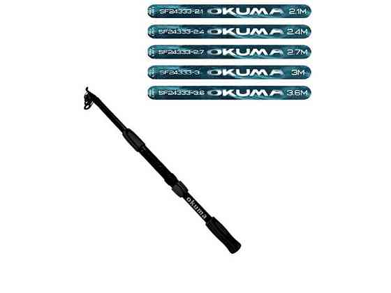 Спінінг телескопічний 3,6м Okuma SF24333 ТМ STENSON Київ