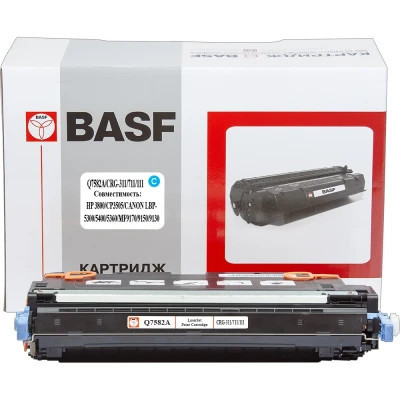 Картридж BASF HP CLJ 3800 Q7582A Yellow (BASF-KT-Q7582A_CRG711) Винница - изображение 1