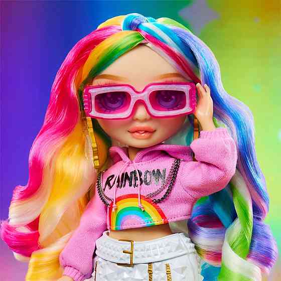 Ігровий набір з лялькою Rainbow High серії Creative Crystals - Амая Дніпро