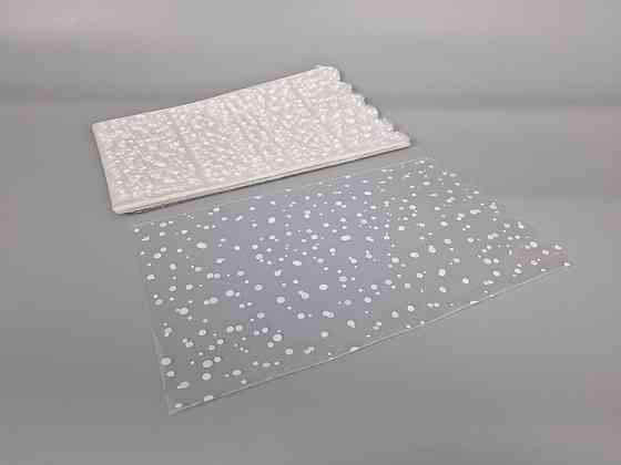 Пакет із малюнком для пакування подарунків (20*35) No383 (2) (ажурний) "Конфеті" (100 шт) Харків