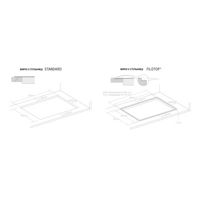 Варочная поверхность Elica NIKOLATESLA FIT BL/А/60 Винница - изображение 4