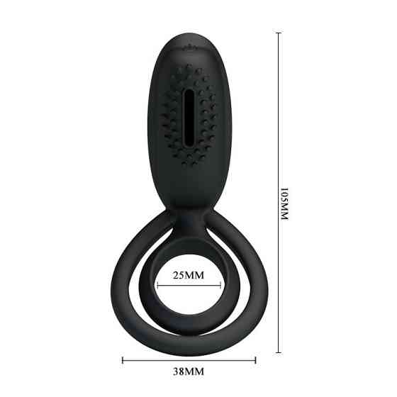 Ерекційне кільце - Pretty Love Esther Penis Ring Black Sex Aura Київ