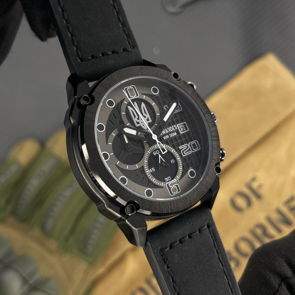 Awarder 016 Тризуб срібло All Black Киев - изображение 5