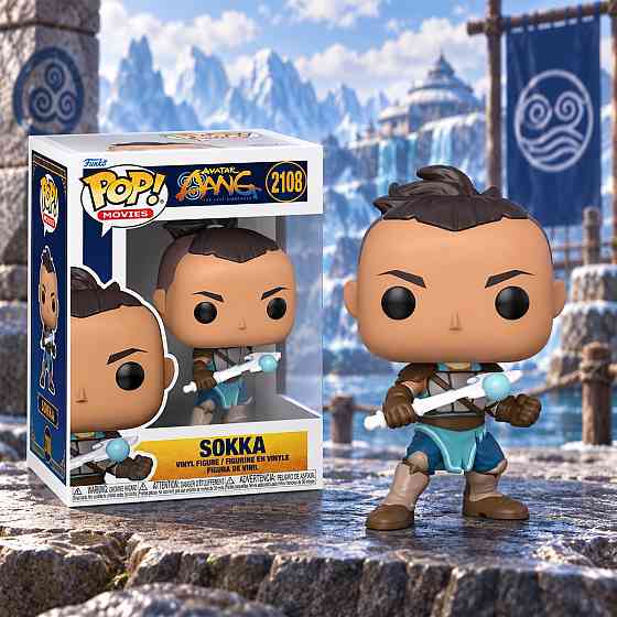 Ігрова фігурка Funko POP! серії Аватар: Останній захисник - Сокка Днепр