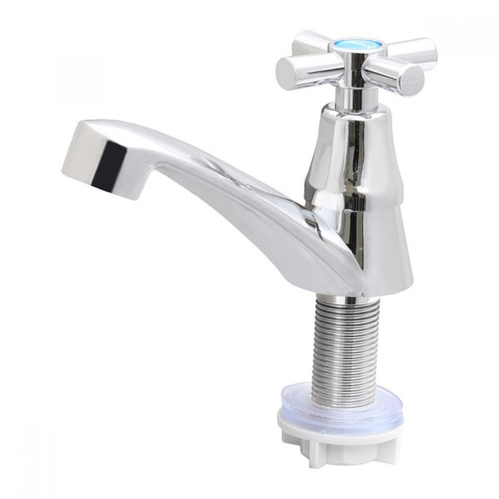 Монокран для умивальника Zerix Mono 016 хромований з ABS-пластика (ZX2859) Чернівці - фото 2