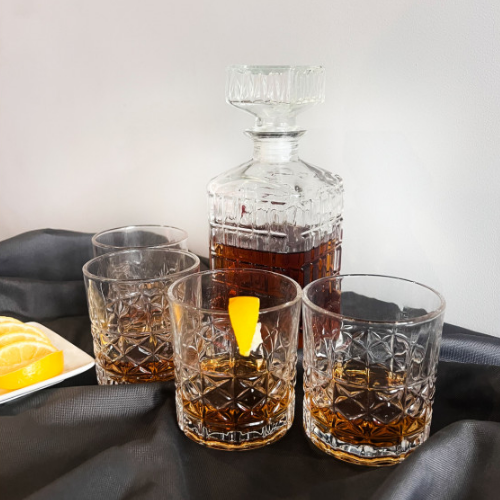Набір для віскі 5 предметів (графін-1000мл + 4 склянки-320мл) 9099-5 S&T Житомир - изображение 3
