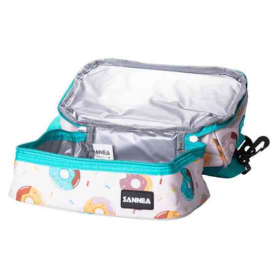 Сумка для ланчу 7 л, рожева, для школи та пікніка Київ