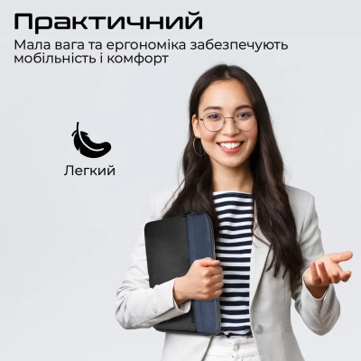 Чехол для ноутбука Promate 13" Limber-SB Black (limber-sb.black) Винница - изображение 6