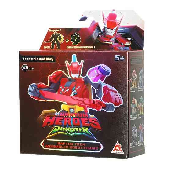 Дитячий робот-конструктор "Раптор Трон" Dinoster EU580881A-1, 45 деталей Вінниця