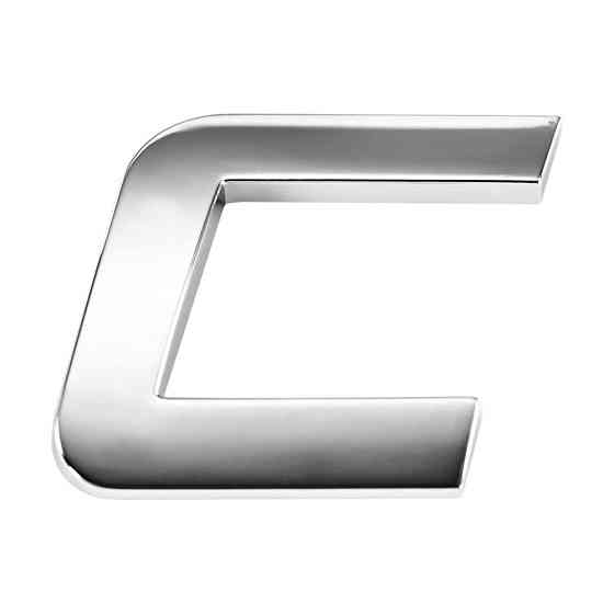 Наклейка 3 см Буква C Киев