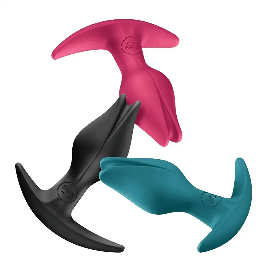 Анальная пробка Fun Factory BOOTIE FEM Bottle Green, в виде бутона, диаметр 2,9 см, тонкий ограничитель Львов - изображение 8