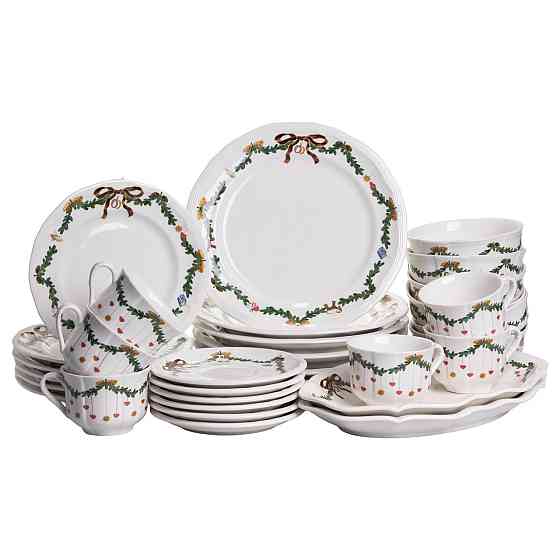 Yiwu Столовий набір посуду 32 предмети на 6 осіб ROYAL порцеляновий YY78-11A Коломыя