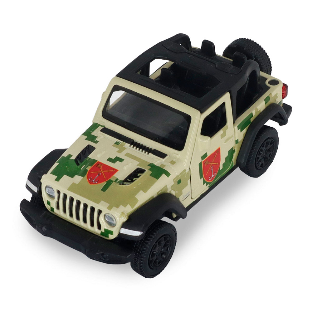 Автомодель серії Шеврони Героїв - Jeep Wrangler Rubicon - ОК Південь Дніпро - фото 1