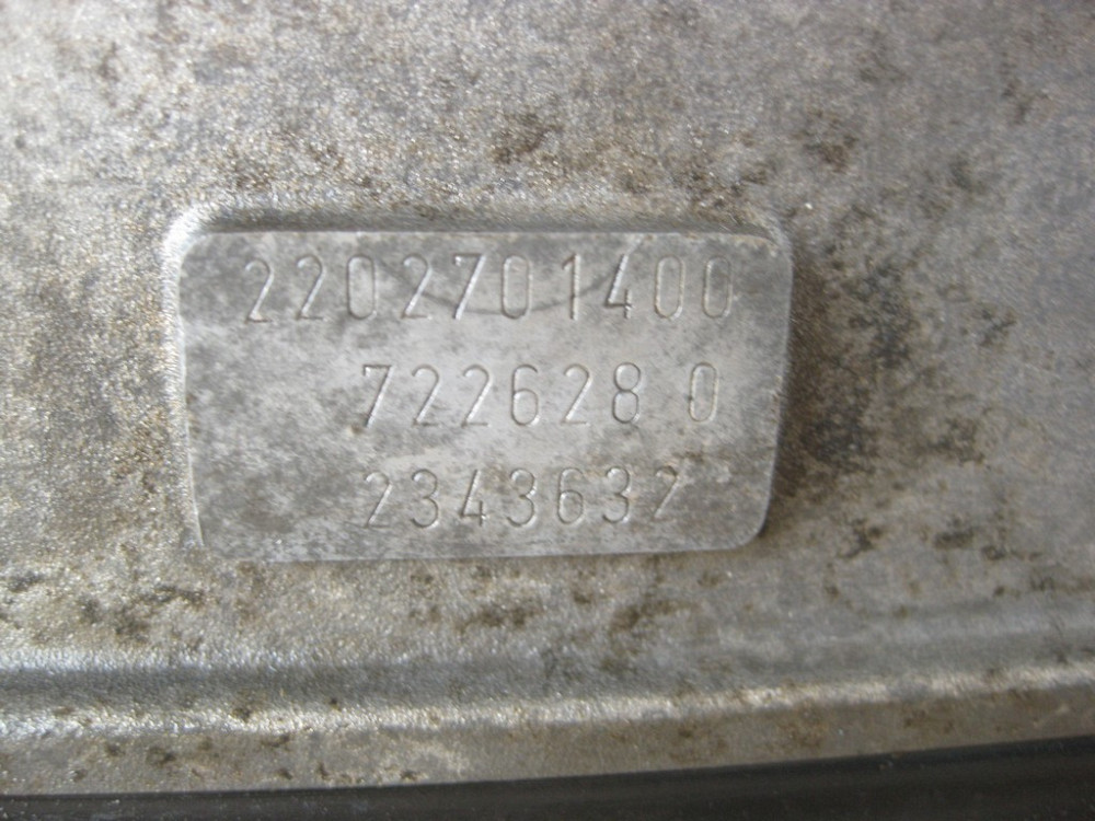 Mercedes-Benz  A2202701400 5-ступінчаста АКПП 5G-TRONIC 722.628 з гідротрансформатором Одеса - фото 7