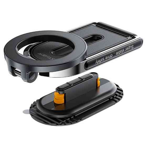 Автотримач для телефона ACEFAST D54 magnetic car holder for dashboard Black Киев