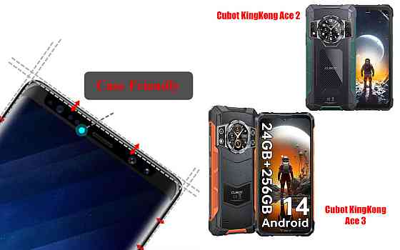 Захисне скло HyperGlass Pro для Cubot KingKong Ace 2, KingKong Ace 3 – максимальна чутливість та захист Київ