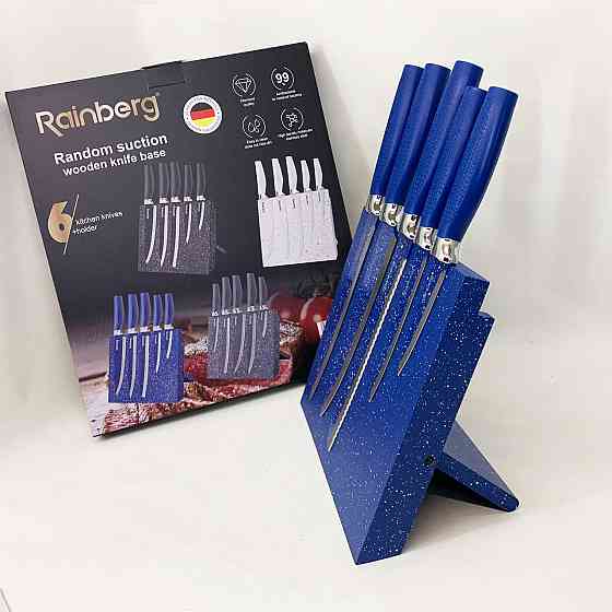 Хороші кухонні ножі для побутового використання, Набір хороших якісних кухонних ножів NQ-30 Івано-Франківськ