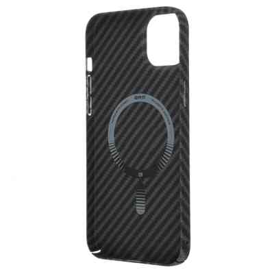 Чехол для мобильного телефона Armorstandart LikeCarbon MagCase Apple iPhone 14 Plus Black (ARM66364) Винница