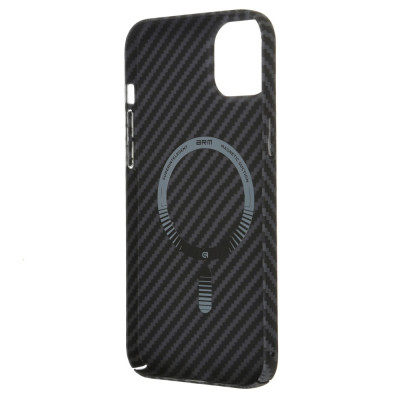 Чехол для мобильного телефона Armorstandart LikeCarbon MagCase Apple iPhone 14 Plus Black (ARM66364) Винница - изображение 2