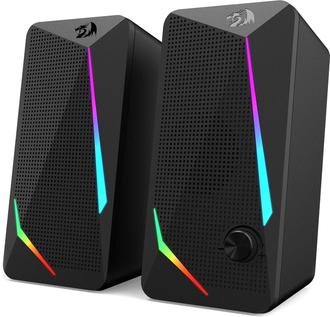 Акустические колонки Redragon Waltz 2.0 GS510 (USB+3.5mm) (RMS 3Wx2) Черный Винница - изображение 1