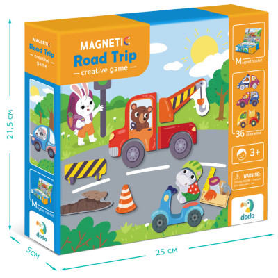 Обучающий набор DoDo Магнитная игра Дорожные приключения (200244) Винница - изображение 7