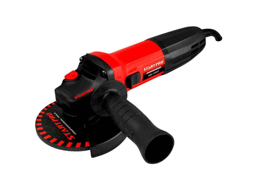 Углошлифовальная машина SAG-1170VP (диаметр диска: 125мм) ТМ START PRO Solmir Киев - изображение 1