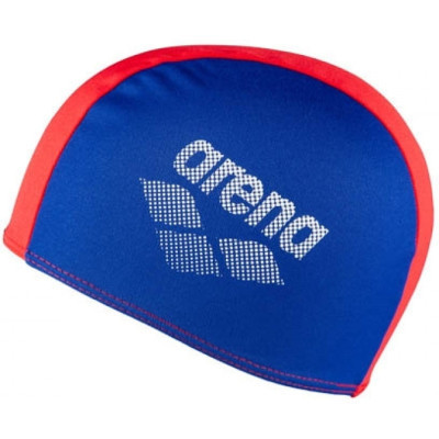 Шапка для плавання Arena Polyester II JR 002468-740 червоний, синій Діт OSFM (3468336217658) Вінниця - фото 2