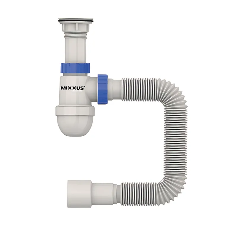 Сифон для умивальника Mixxus SU-06-A 1 1/2"x40 з пластиковим випуском (MI8183) ( 14847 ) Харків - фото 1