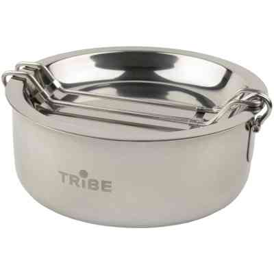 Набор туристической посуды Tribe Tourist Set 1,2 л сталевий (T-FG-0008-metal) Винница