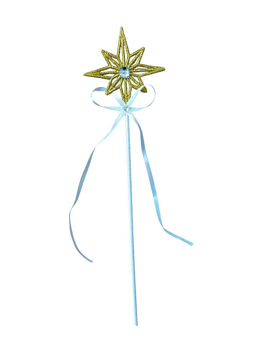 Чарівна паличка феї для костюму 43 см біло-золотистий Київ - фото 1