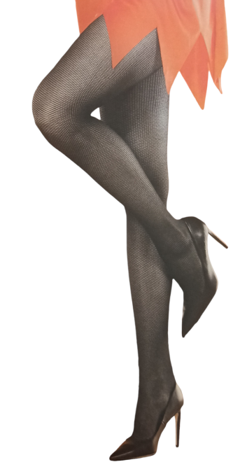 Женские колготы в Сеточку для Хэллоуина 30 den размер М 42-44 черный Киев - изображение 3