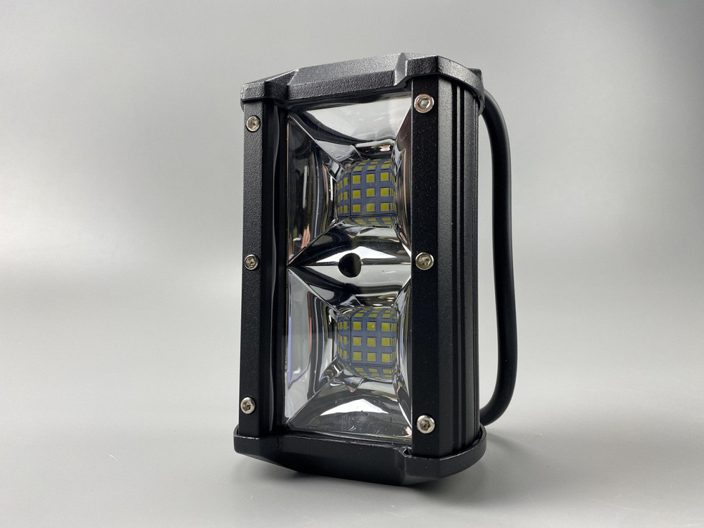 Фара LED прямокутна 96W 24 діода led chip 3030, фара додаткового освітлення авто Мукачево - фото 7